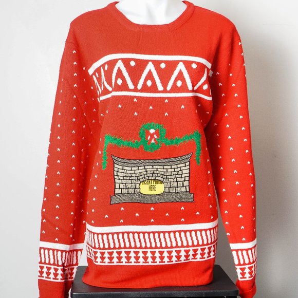 NWT Crackling Fireplace Sweater - XXL - Picture 2 of 8